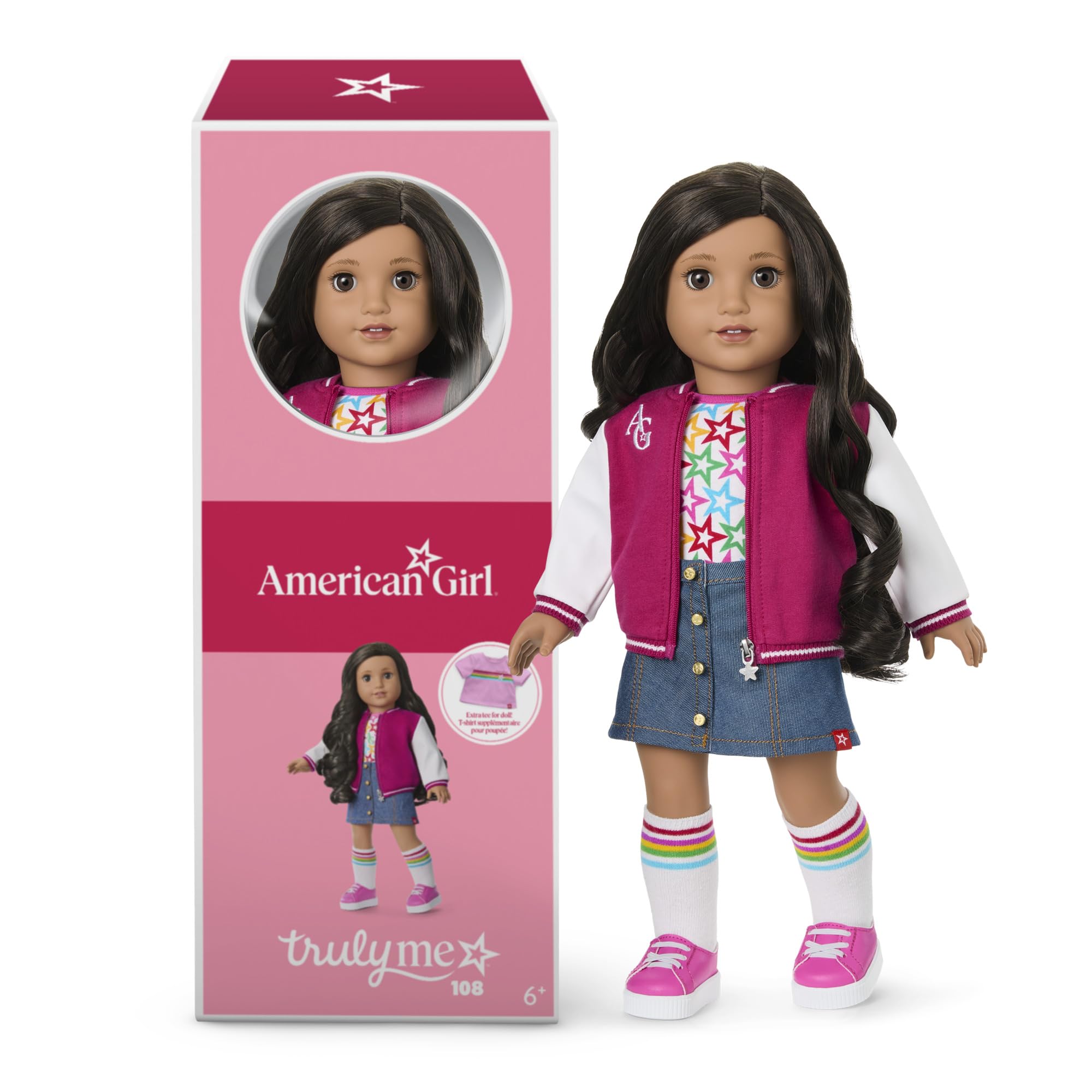 Amazon.com: American Girl, Truly Me 18-inch Doll #108 with Brown